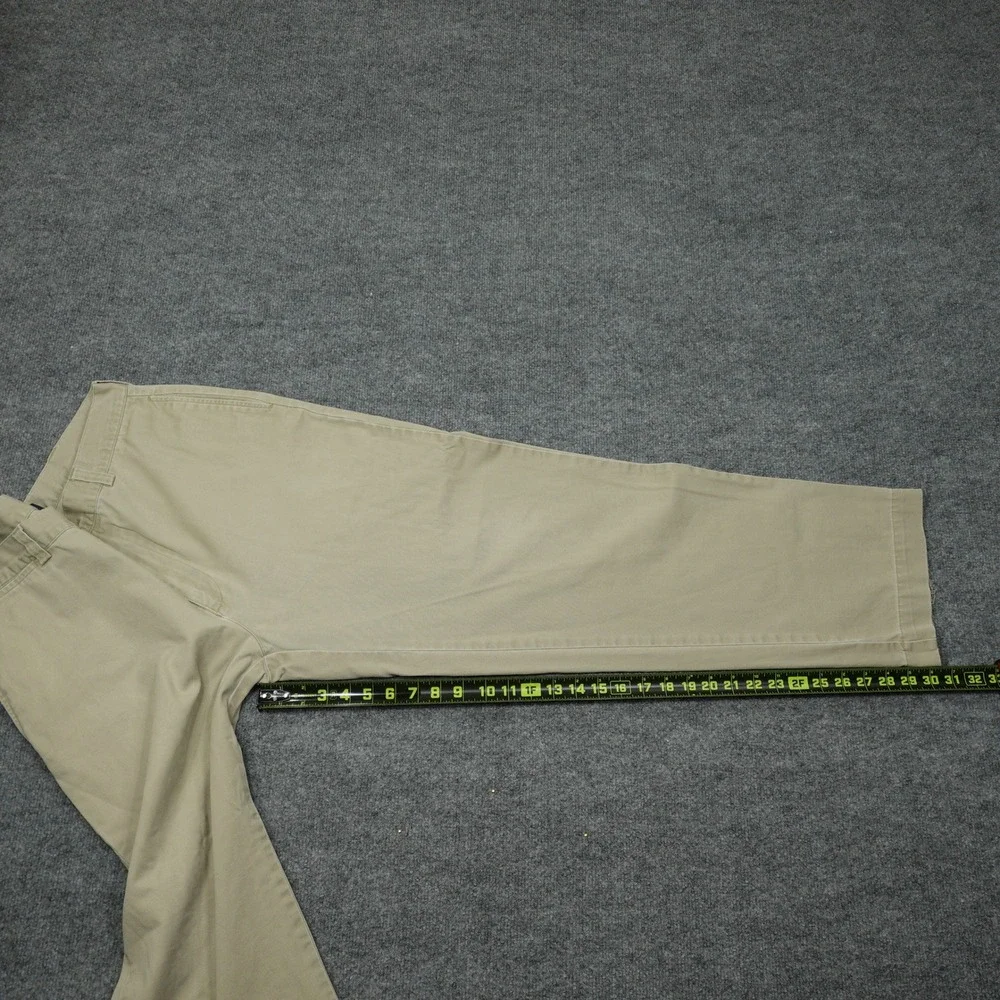 Polo Ralph Lauren Chino Pants Mens 35x32 Tan Straight Leg Cotton Button Fly